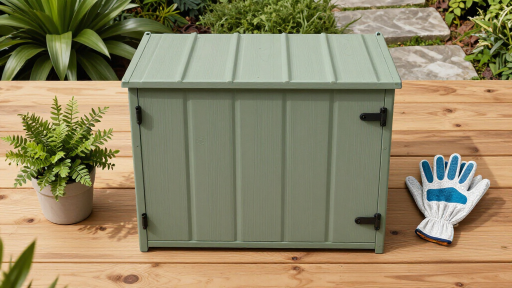 outdoor garden storage sheds