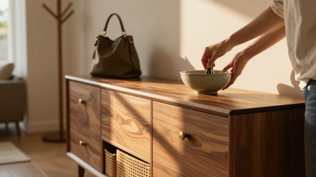 credenza sideboard cabinet for entryway