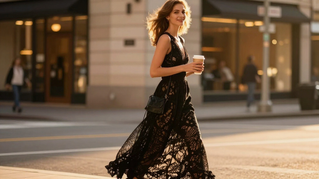 best black lace gowns