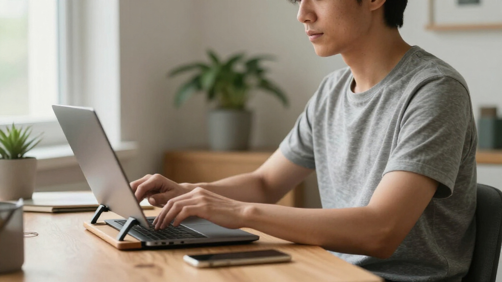 Best Office Laptop Stand for Posture: Why Screen Height Affects Energy
