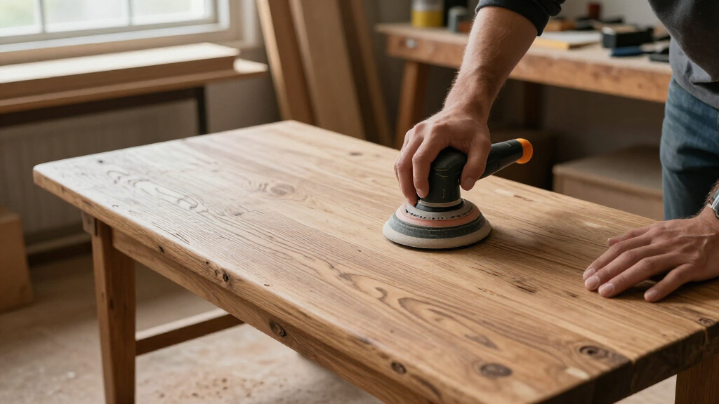 rustic wood furniture