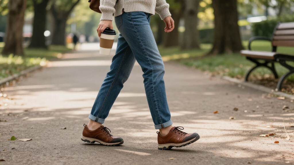 walking shoes