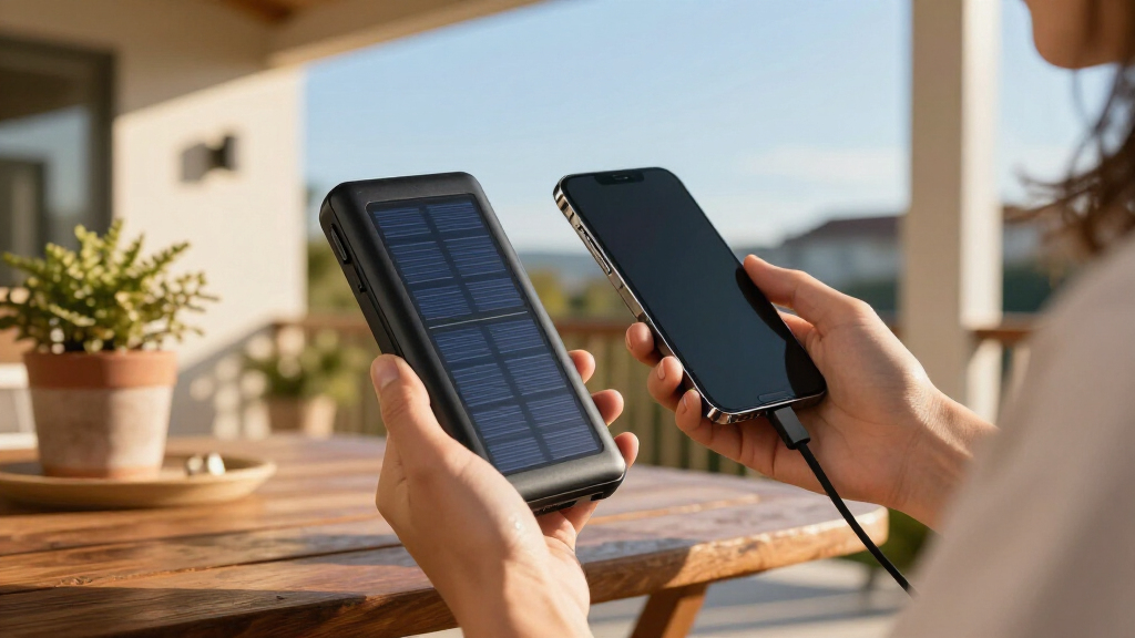 portable solar power banks