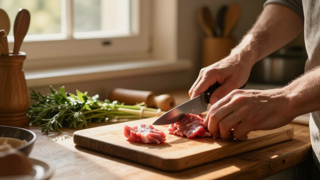 knives for meat preparation
