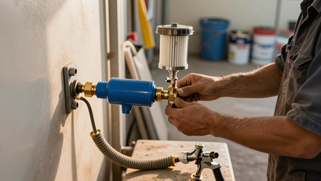 air dryer and filter kit for paint booth