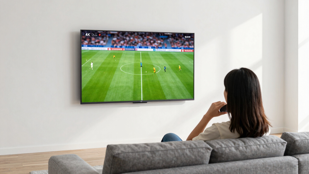 4K smart TVs for soccer viewing