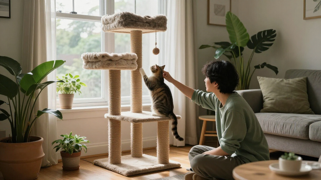 indoor cat trees