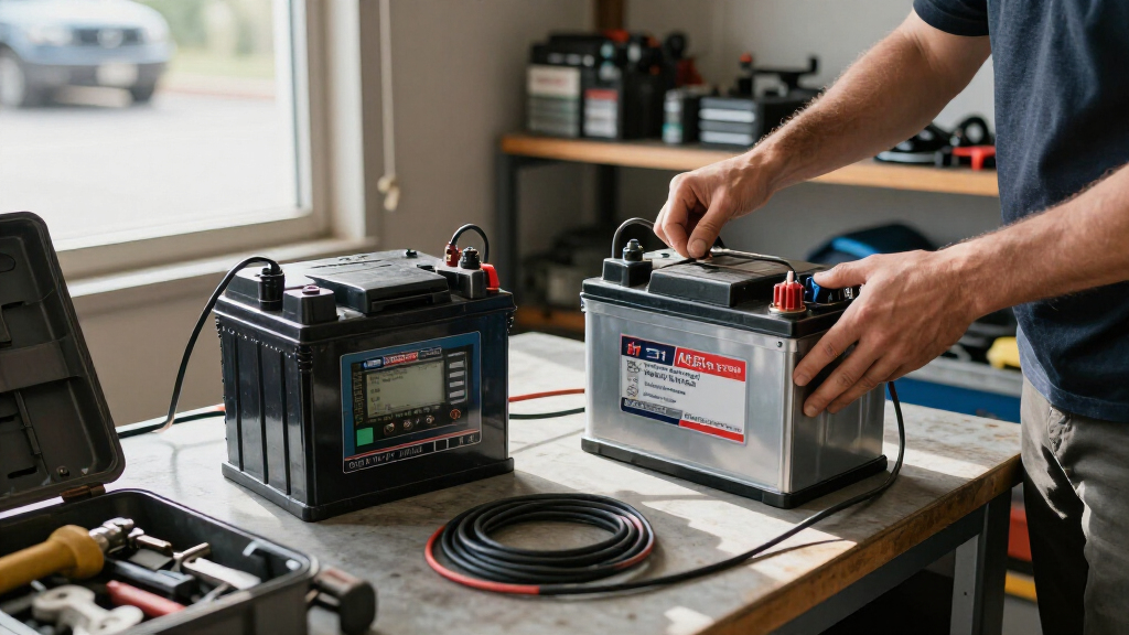 battery charger for group 31 agm high amp