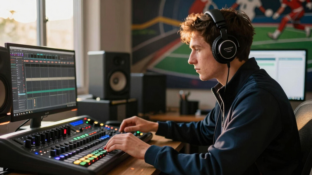 best livestream mixer with voice effects for sports show