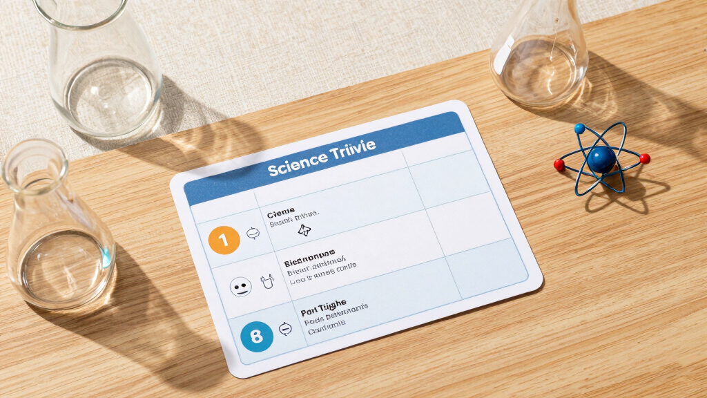 science trivia card games