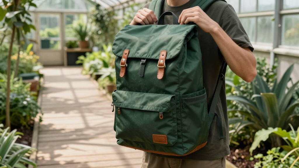 sustainable travel backpacks