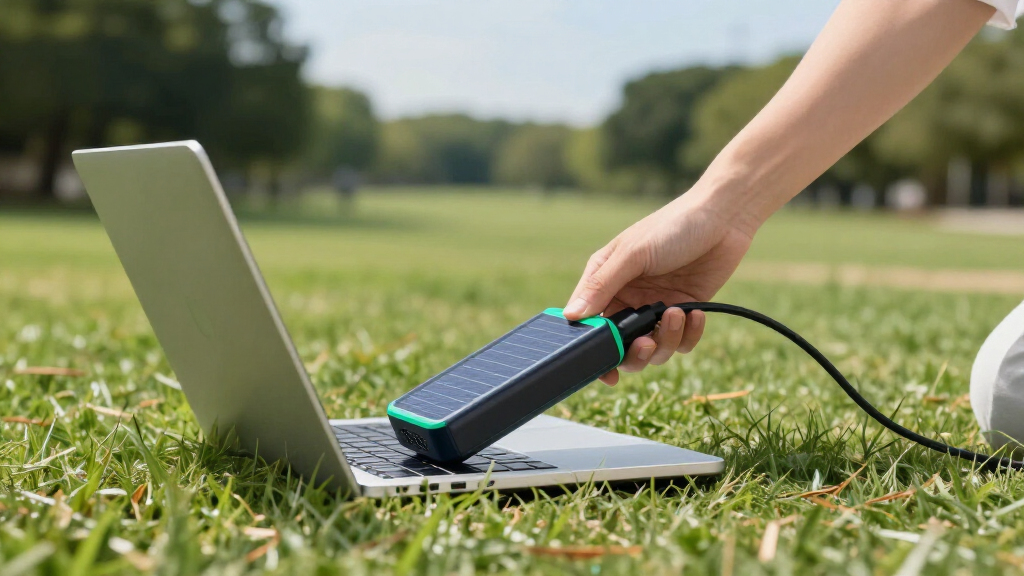 solar-powered portable laptop chargers