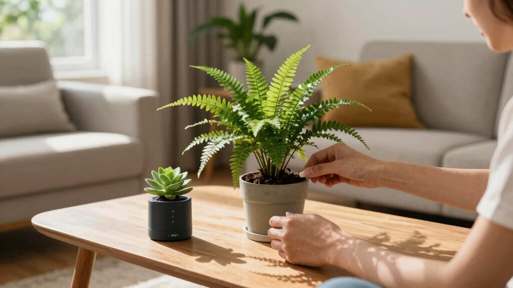 smart plant sensors for houseplants