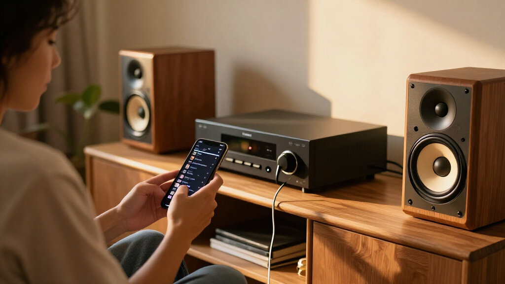 networked av receiver with airplay and spotify