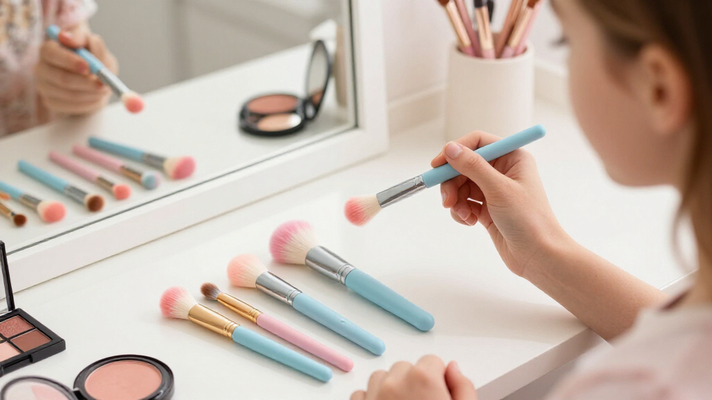 makeup brushes for teens