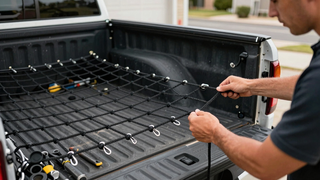 truck bed cargo net