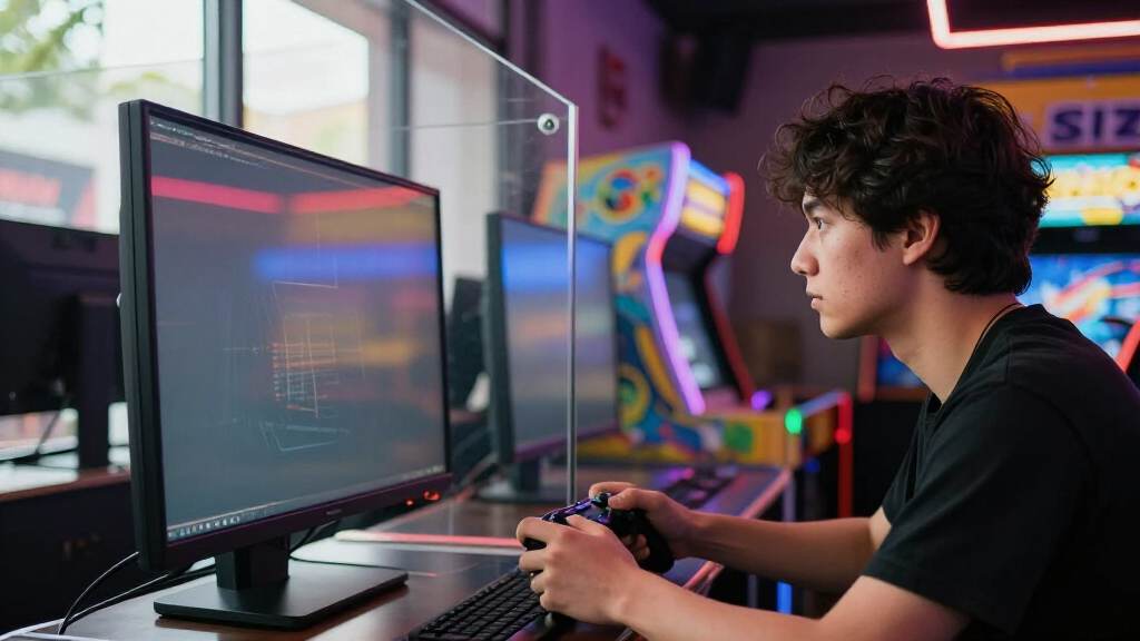 arcade tempered glass