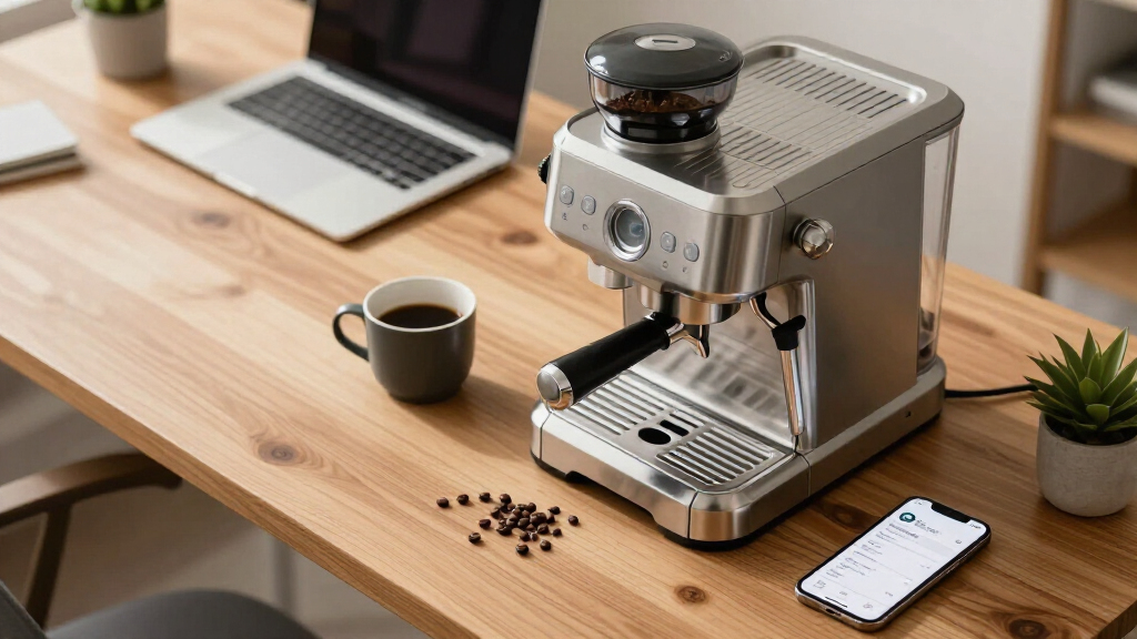 best espresso machine with grinder for office