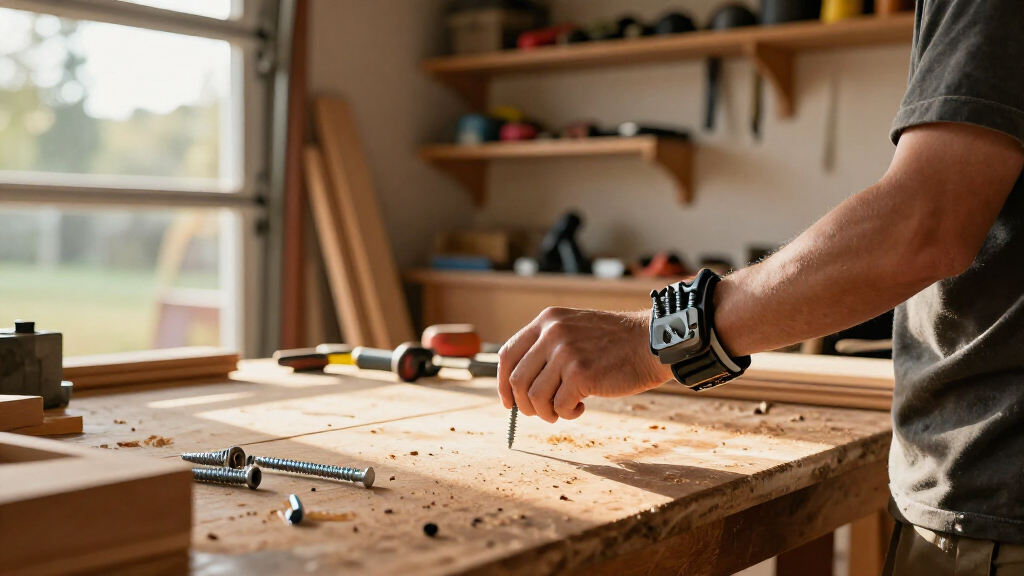 magnetic wrist tool holders