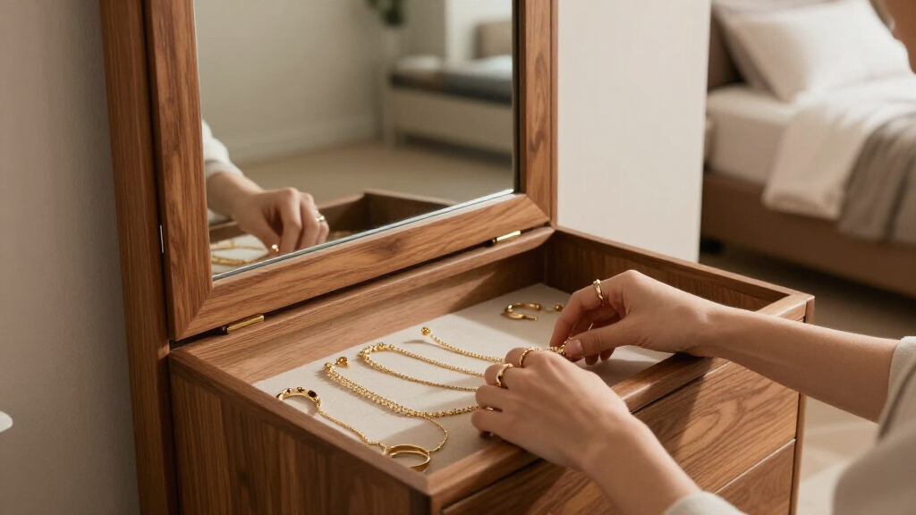 best jewelry armoires with full-length mirrors