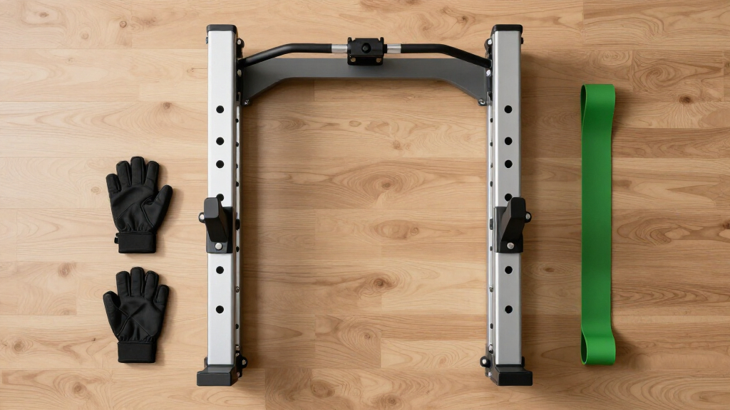 power rack with lat pulldown 2