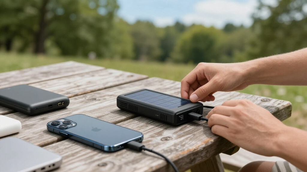portable solar power banks