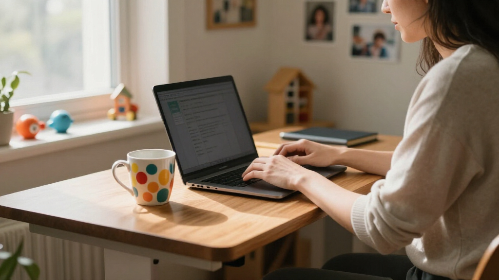 best standing desk for single-parent home office