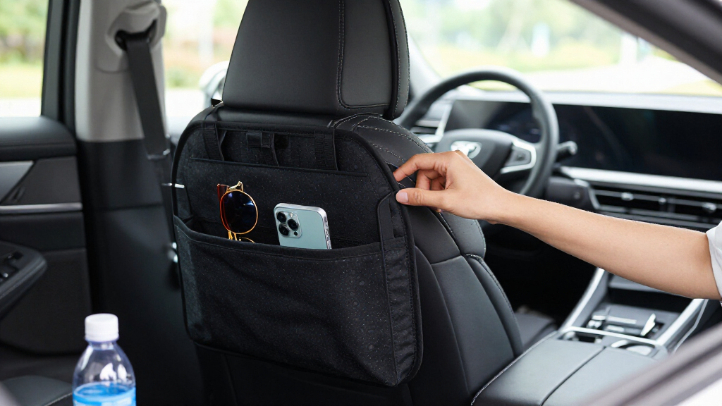 car seat organizer and storage