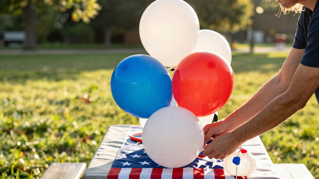 patriotic outdoor party supplies