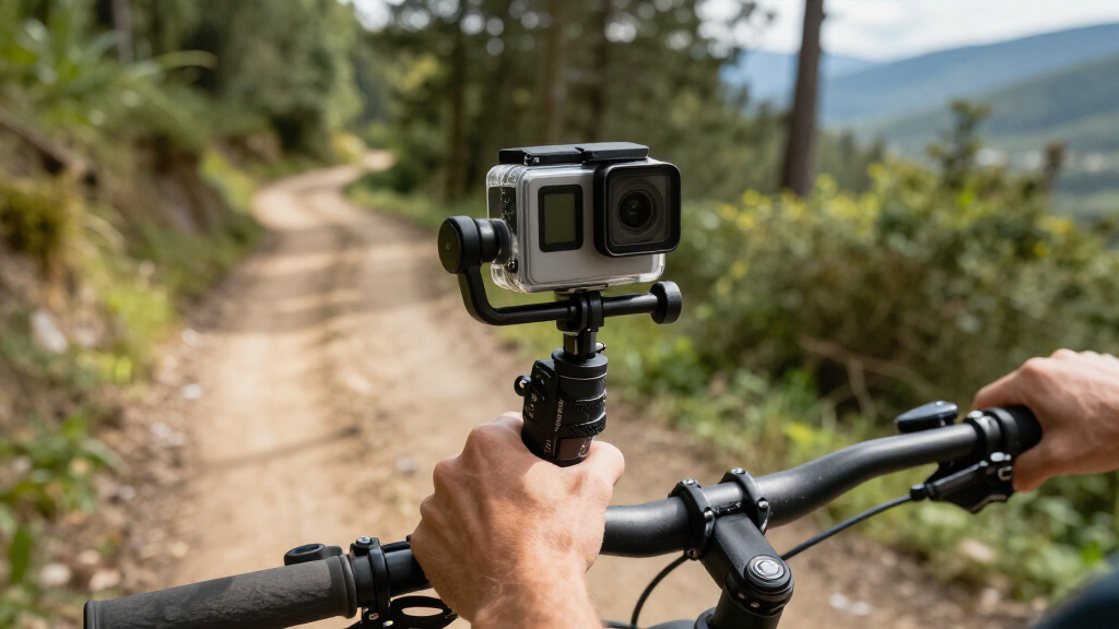 action camera gimbals 3 axis premium
