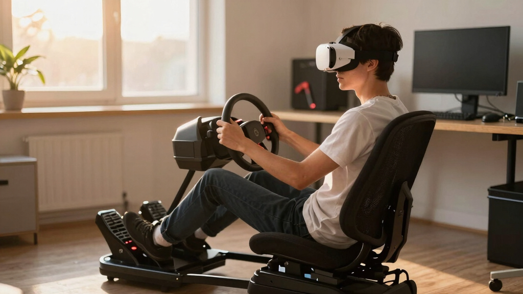 best VR racing wheel and pedal bundles