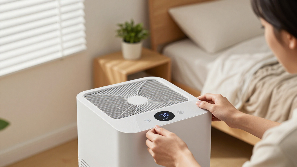 with air quality sensor air purifier for apartment bedroom
