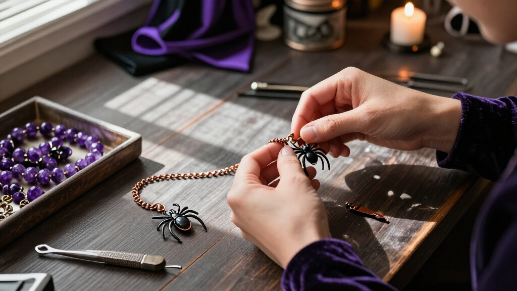 designer Halloween jewelry