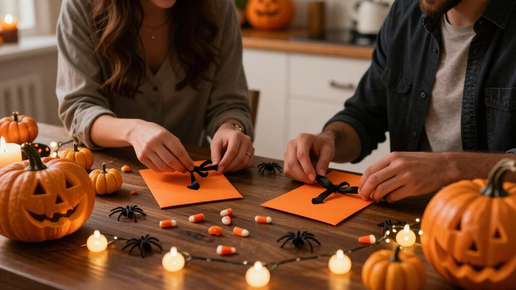 Halloween date night scavenger hunt kits