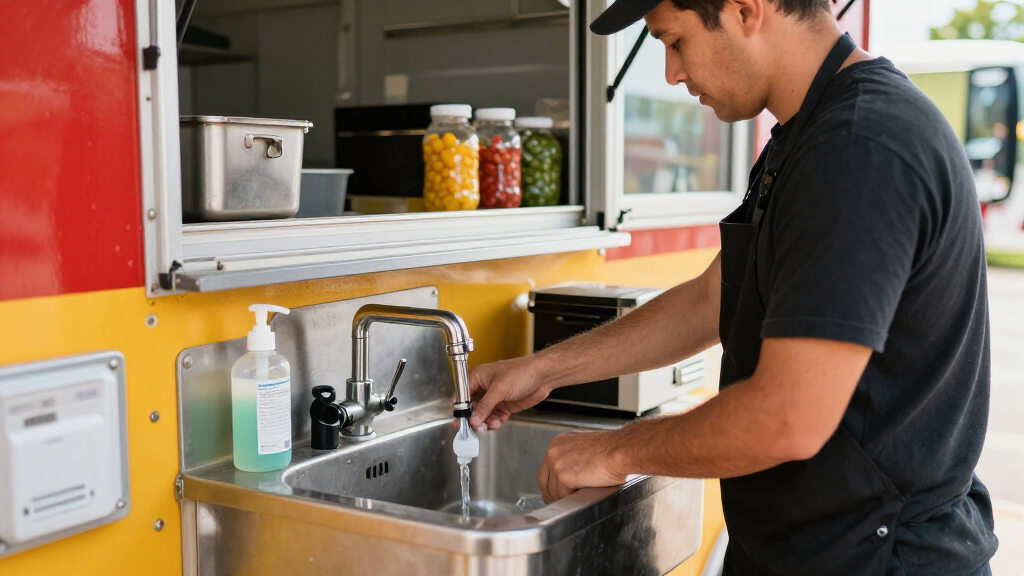 best portable sink under 2000 for food truck