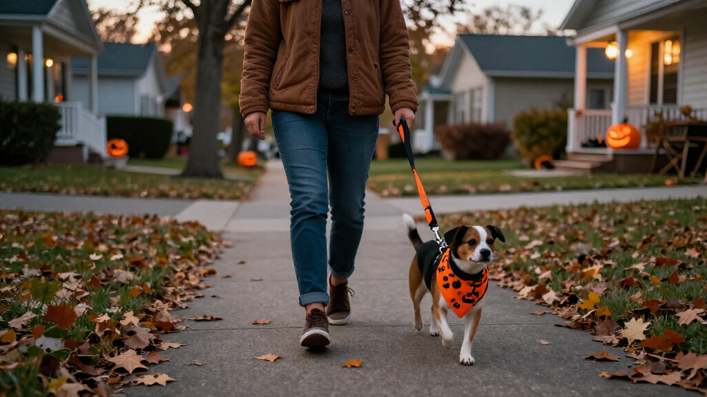 Halloween dog leashes