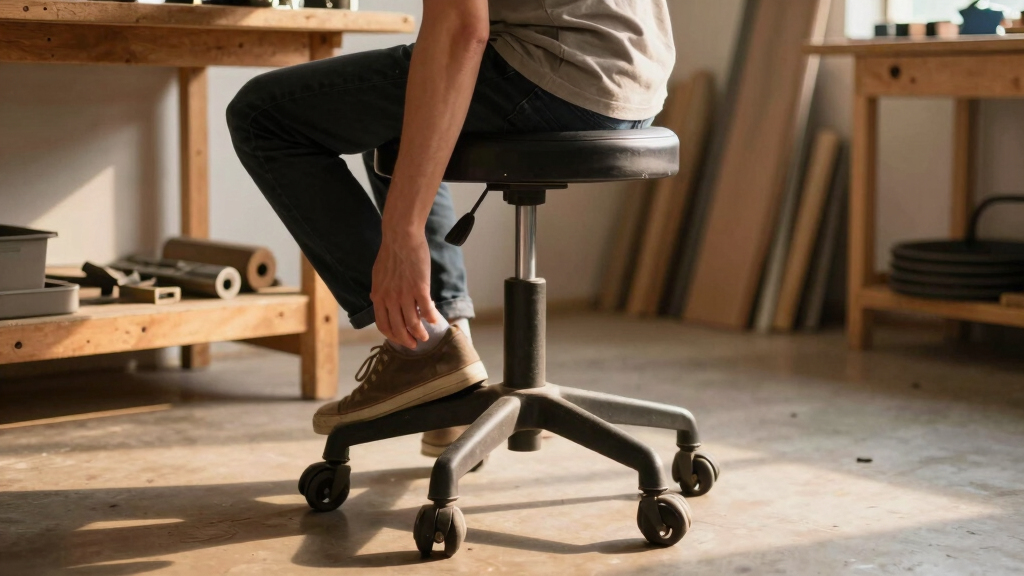 best shop stool with wheels