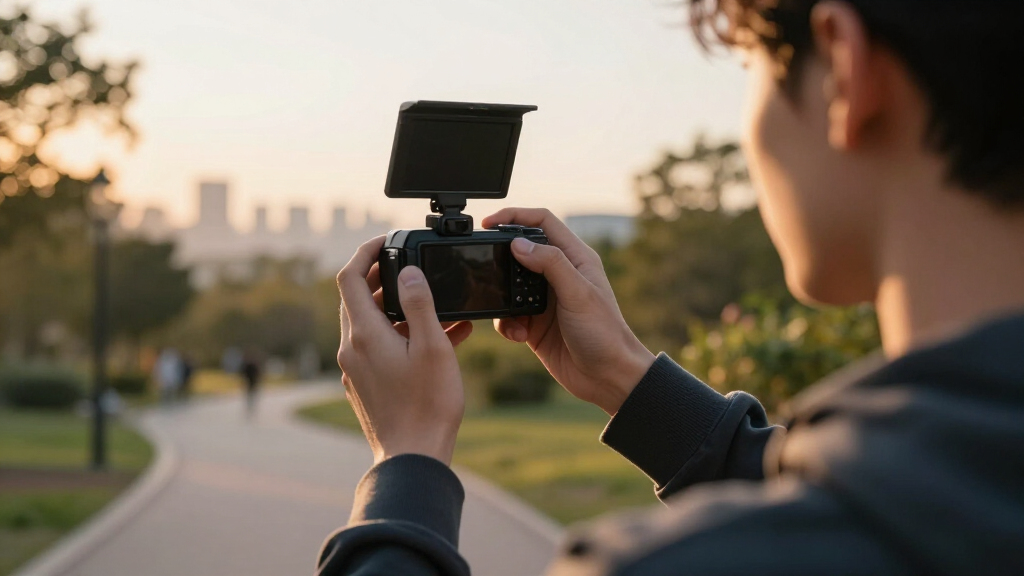 vlogging cameras with flip screen