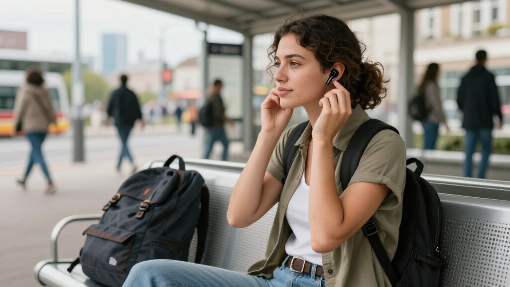 premium wireless earbuds for travel