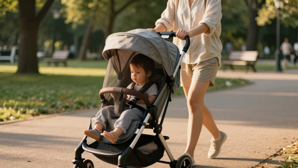 stroller for hot weather ventilation