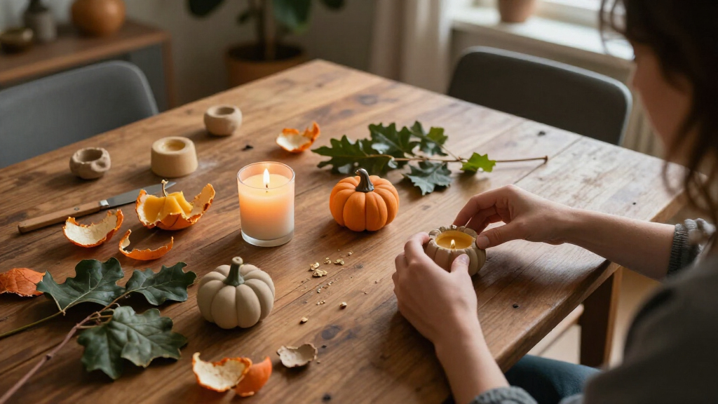 Halloween candle holders