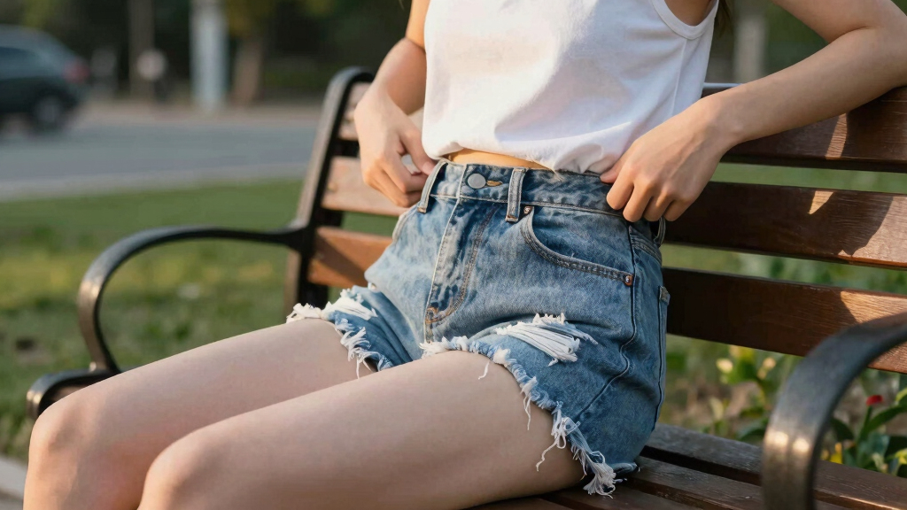 best denim shorts