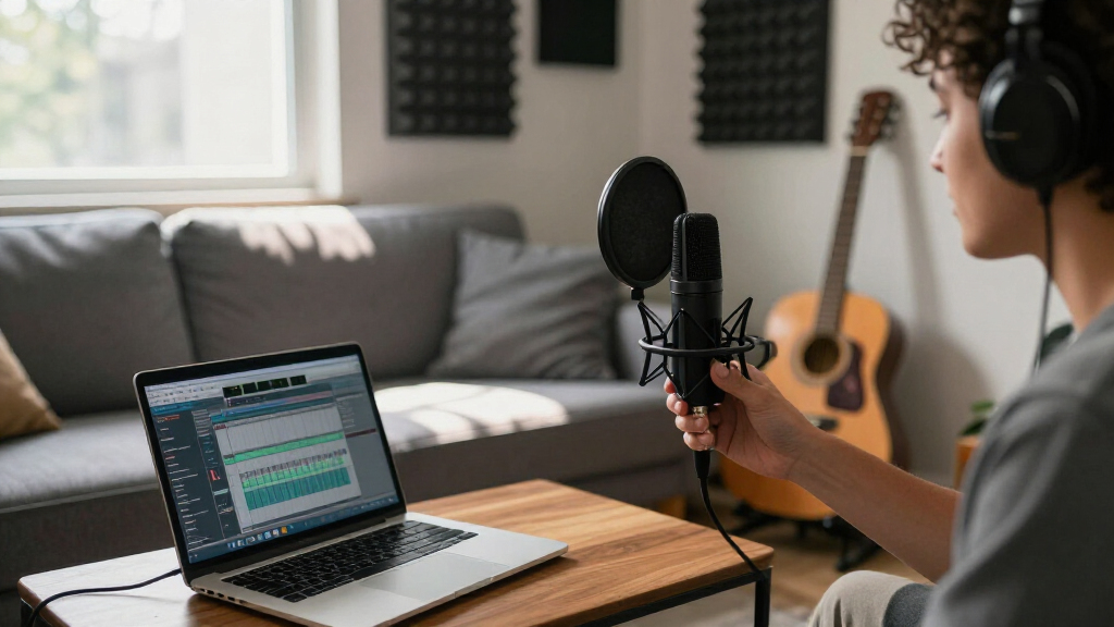 studio microphone for voiceover