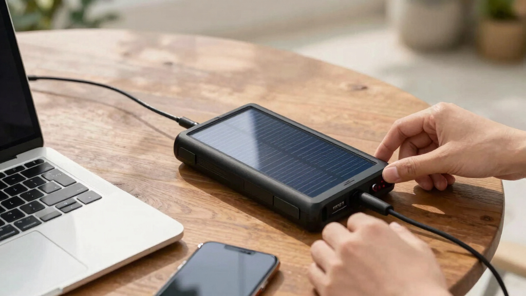 portable solar power banks