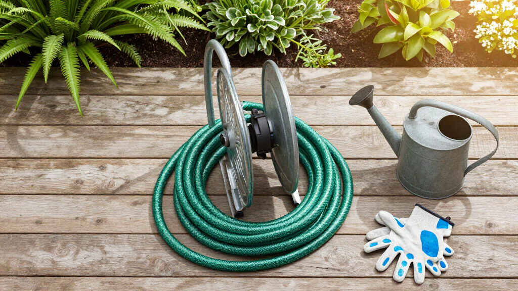 garden hose reel carts