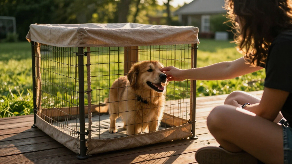 dog enclosure