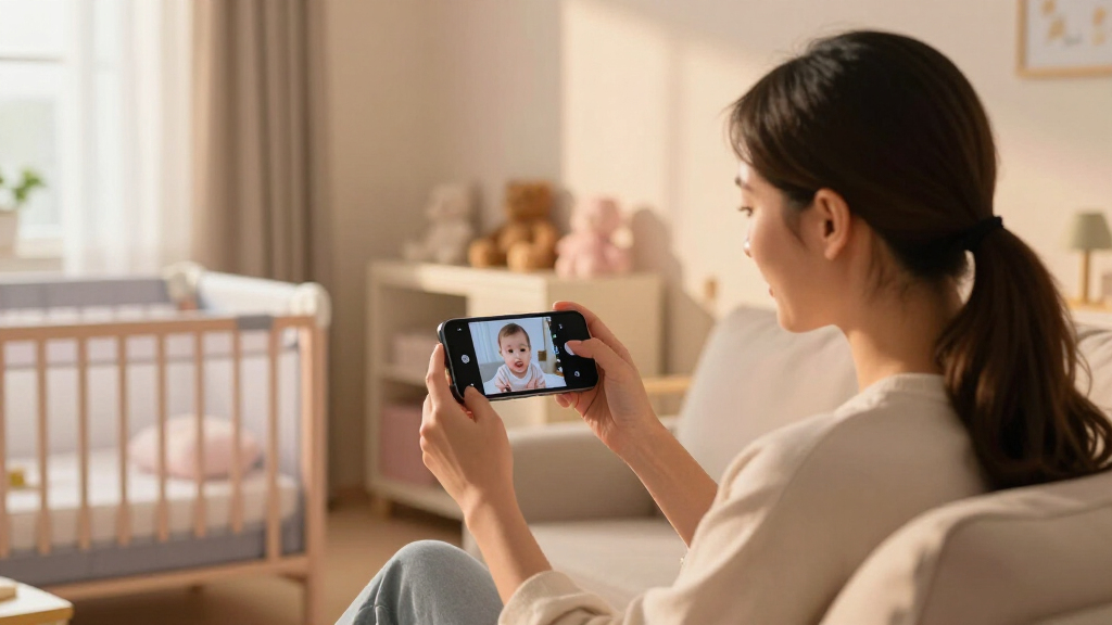 baby monitor with video and Wi-Fi