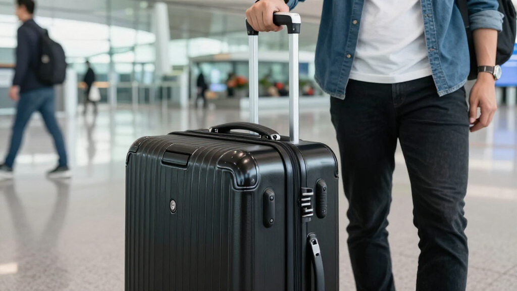 travel luggage set hard shell premium