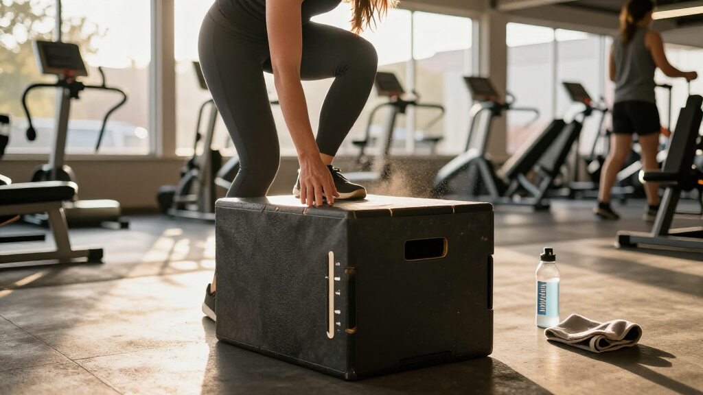 adjustable plyometric boxes