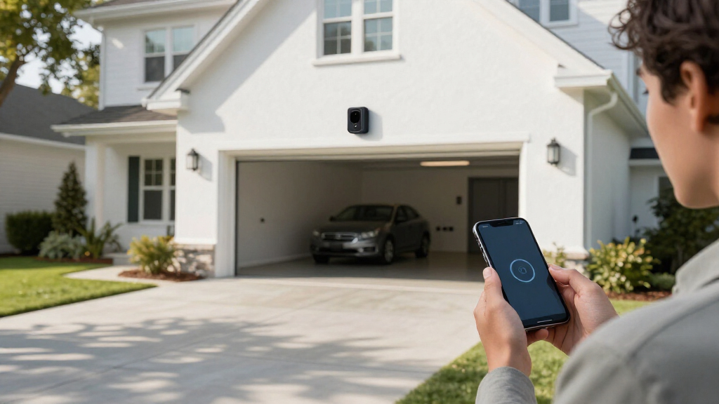best smart garage door opener camera